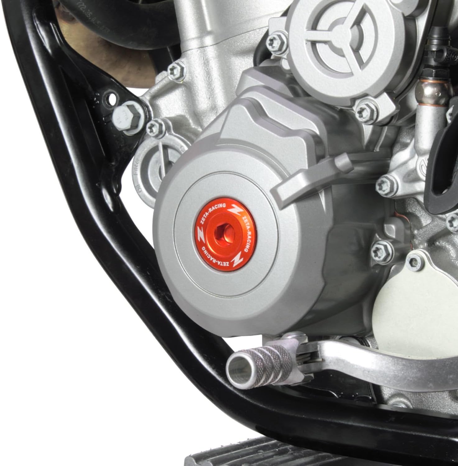 Zeta Engine Plug Compatible with Yamaha YZ250F 2014-2025, YZ450F 2014-2022, YZ250FX 2015-2025, YZ450FX 2016-2023, WR250F 2015-2024, WR450F 2016-2022 - Blue | Precision Machined Anodized Aluminum