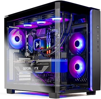 Skytech Gaming King 95 Gaming PC, AMD Ryzen 7 9800X3D 4.7GHz, NVIDIA RTX 5070 12GB VRAM, 1TB Gen4 NVMe SSD, 32GB DDR5 RAM 6000, 850W Gold ATX 3 PSU, 360 ARGB AIO, WI-FI 5, Windows 11, Desktop