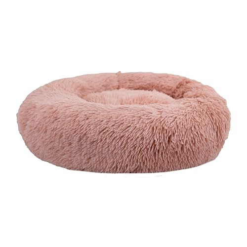 YAGU Cama Antiestrés Perro Donut T-2 65x65x15cm Rosa