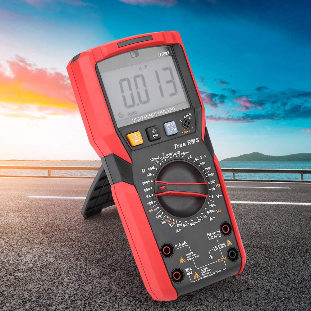 UT89X / UT89XD NVC Measurement Digital Multimeter, Ammeter Measures AC/DC Voltage Tester with Testing (UT89X)
