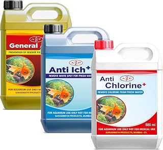 ASP 3 in 1 Fish Medicine Pack 500 Ml Each (Anti Chlorine, Anti Ich, General Aid) Price In India