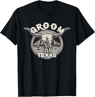 Groom Texas Western Frontier Rodeo Country Style T-Shirt