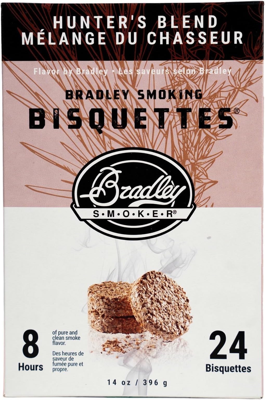 Bradley Smoker Hunter's Blend Bisquettes (24 Pack)