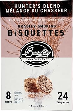 Bradley Smoker Hunters Blend Bisquettes 24 Pack