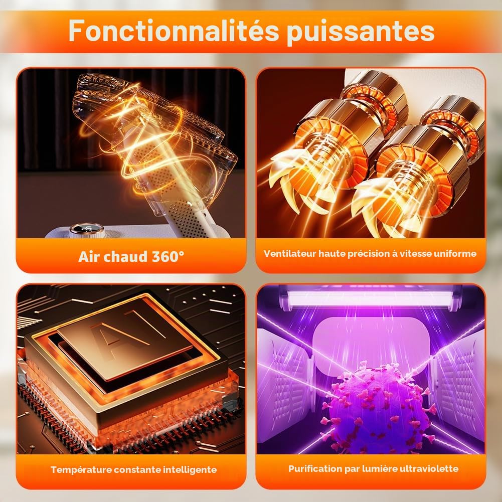 Seche Gants de Boxe, Sèche Chaussures électrique avec Stérilisation UV et Circulation de La Chaleur à 360 ° pour La Fraîcheur - Minuterie de 90 Minutes - Élimine Efficacement Les Odeurs