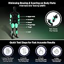 Dr Trust (USA) Fully Automatic Blood Sugar Testing Glucometer Machine with 10 Strips-9001 (Black) gallery image