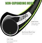 Garden Hose 100 ft, Non-Expandable Flexible Water Hose, 150PSI Kink-Resistant Durable high Burst Strength Hoses, Leakproof Hose Male to Female Fittings