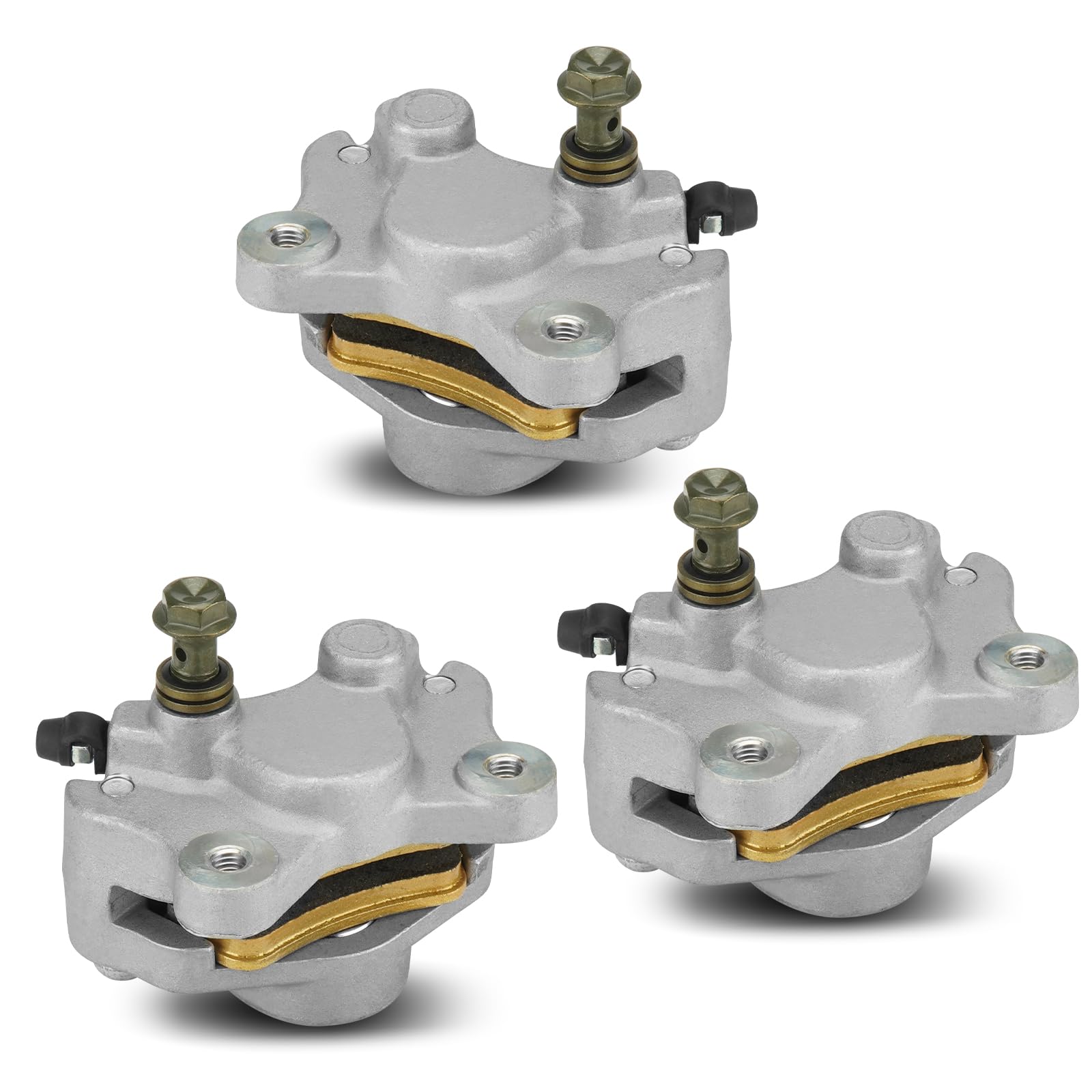 Étriers De Frein Avant Et Arrière Avec Plaquettes Pour Arctic Cat ATV 250 300 375 400 454 Bearcat 500