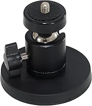 Camera Magnetic Stand Camera Fixing Suction Cup Holder Automotive Camera Accessory Magnet Stand - 1/4 Inch Screw (66MM)