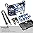 TOPDesign Universal Baby Stroller Organizer, Stroller Caddy with Detachable Mesh Bag & Heightened Insulated Cup Holders & Non-Slip Secure Hooks Accessories, Fits Most Strollers (Love)
