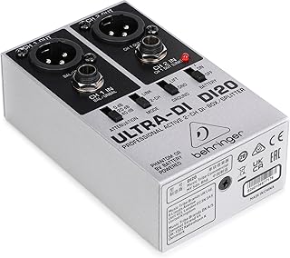 Behringer Ultra-Di Di20 Professional Active 2-Channel Di-Box/Splitter
