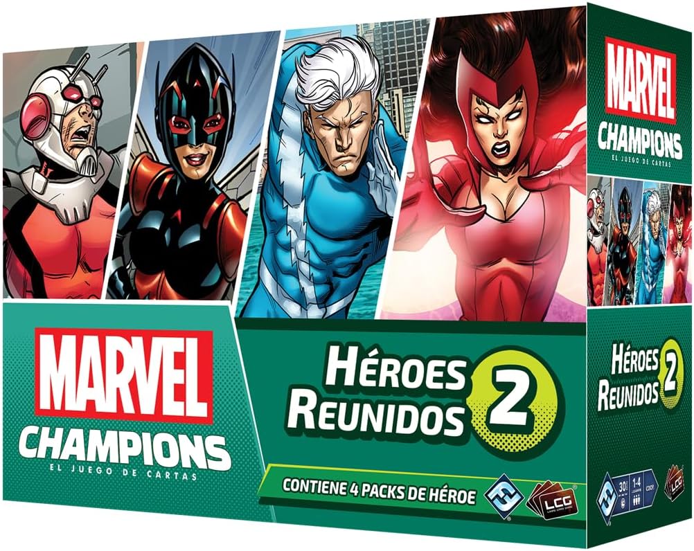 #Juegodemesa Marvel Champions #Expansión Héroes Reunidos 2 por 33,39€