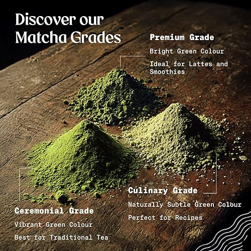Miniatura 6 de NaturaleBio Polvo de matcha de grado ceremonial, 3.5 onzas, polvo de matcha orgánico para ceremonia tradicional del té japonesa. Té verde orgánico