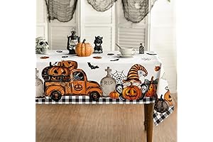 Horaldaily Halloween Rectangular Table Cover