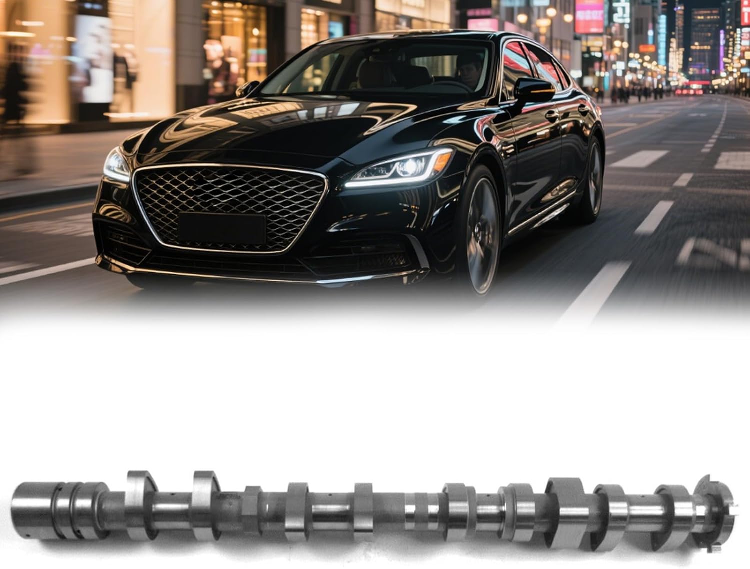 Exhaust Camshaft 24200-2GGA0 for Kia Santa Fe Tucson 2015-2020 2.4L Precision Engineered Direct Fit Replacement
