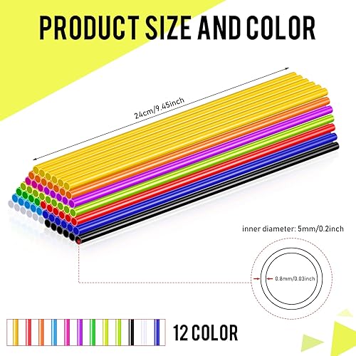 Vista 4 de Tallew 216 piezas de fundas para radios de bicicleta, decoraciones para llantas de motocicleta, bicicleta, silla de ruedas, accesorios para llantas