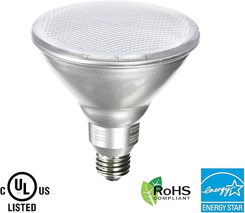 Miniatura 10 de Xtricity Luces de inundación LED PAR38 regulables de 100 W, 18.5 W  100 W, impermeable, 1400 lúmenes, luz de inundación LED de 3000 K con color