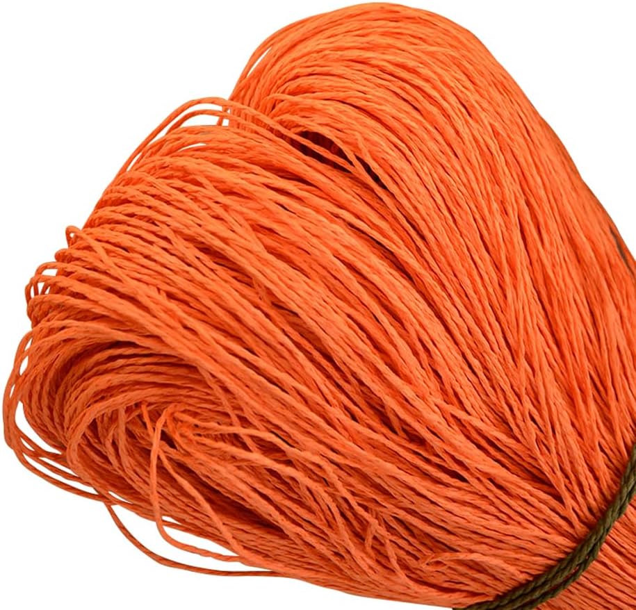 Raffia Paper Yarn, Raffia Rope, Raffia Cord for Handmade Craft, DIY, Summer Sun Hat Weaving, Beach Bag