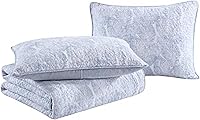 Vista 12 de Tommy Bahama - Juego de edredón individual, ropa de cama reversible de algodón con funda a juego, prelavada para mayor suavidad, artículos