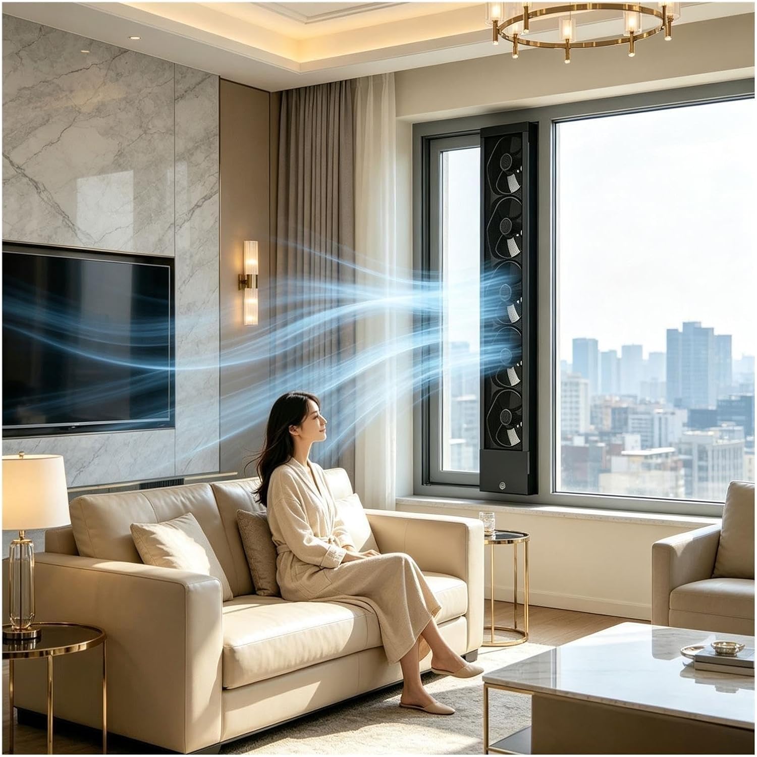 Vertical sliding window fan, window fans with exhaust and intake