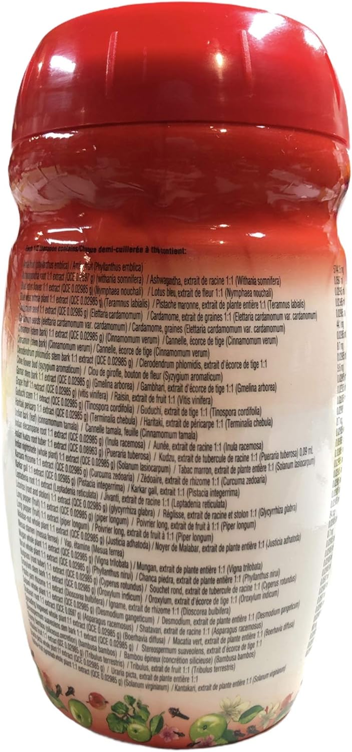 Dabur Chyawanprash Spread: Ayurveda Herb Infused Elixir for Revitalization, Support Energy & Vitality Enhancement - Fortified with 40 Ayurvedic Herbs - Suitable for Ages 12+ (500 Grams - Pack of 1) 17.65 Ounce (Pack of 1)