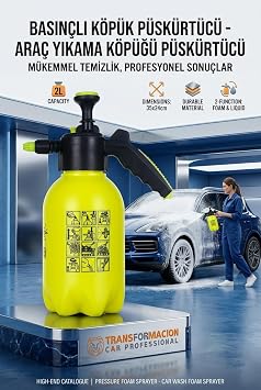 Basınçlı Köpük Püskürtücü - Araç Yıkama Köpüğü Püskürtücü Oto Yıkama Pompası Köpük Püskürtme Şişesİ 723171