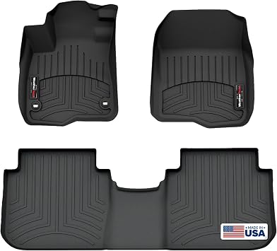 WeatherTech FloorLiners fits 2023-2026 Honda CR-V, CR-V Hybrid 1st & 2nd Row Black
