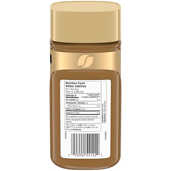 NESCAFE Gold Espresso Instant Coffee, 200g/7.1 oz., {Imported from Canada}