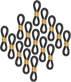 CAXUSD 300 Bandas Correctoras para Tobilleras Correctores para Patas De Anillos para Codornices Color Negro