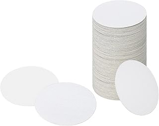 PATIKIL 120mm/4.72" Aluminum Foil Cap Liner, 200 Pack Resistant Tamper Induction Heat Sealer Sealing Liners for Glass Bottle Jar Lid