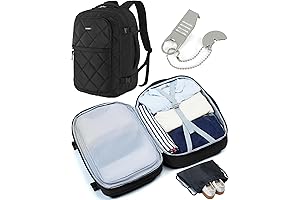 BAGSMART Expandable Travel Backpack: A Roomy, Secure, and Versatile Companion for Your Journeys