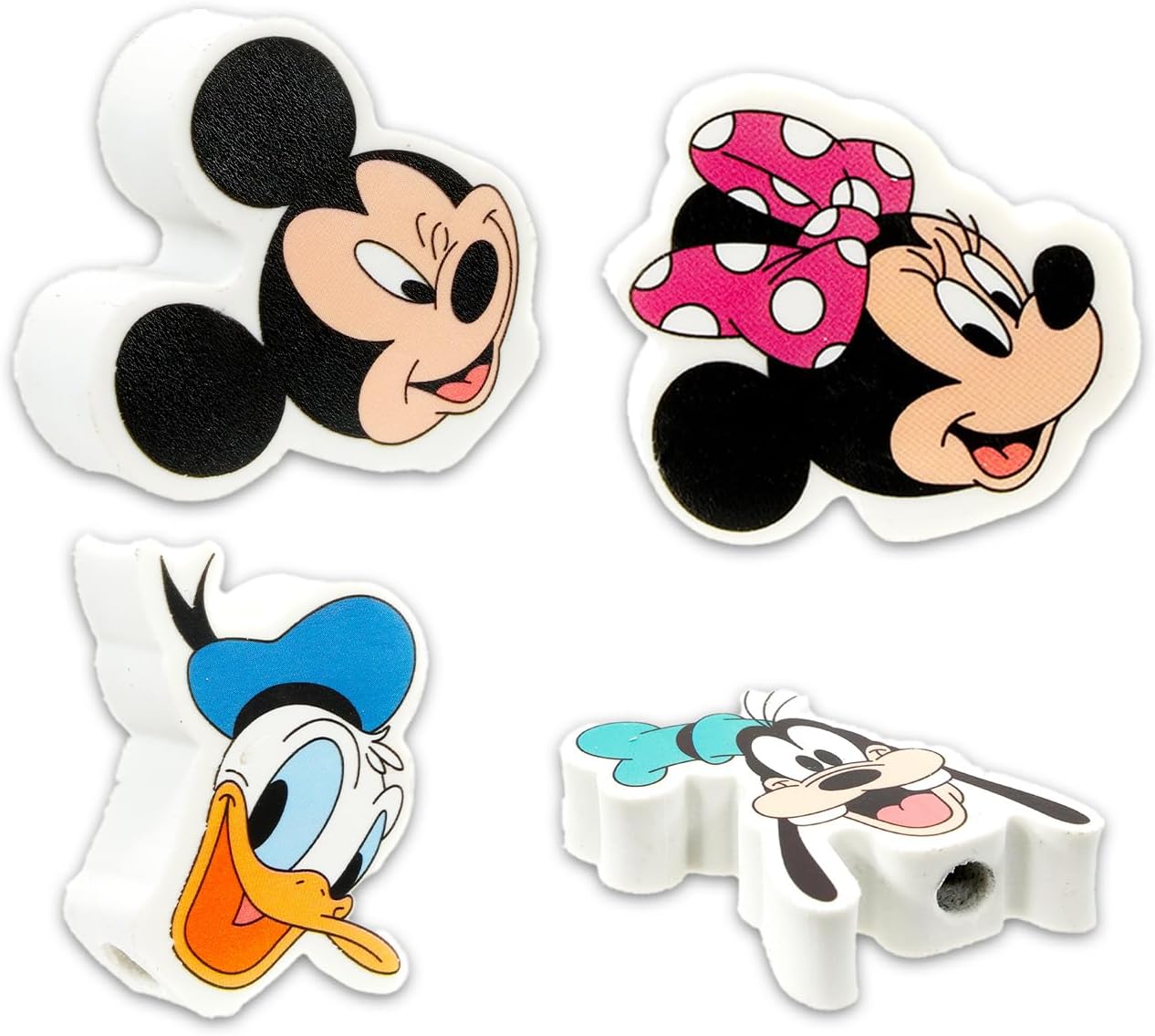 Disney Mickey Mouse Mechanical Pencils 10 Pack School Supplies Bundle | 0.7mm Bulk Mickey Pencil Set with 10 Pencils, 4 Erasers, Plus Stickers, More | Mickey and Friends Classroom Supplies for Kids