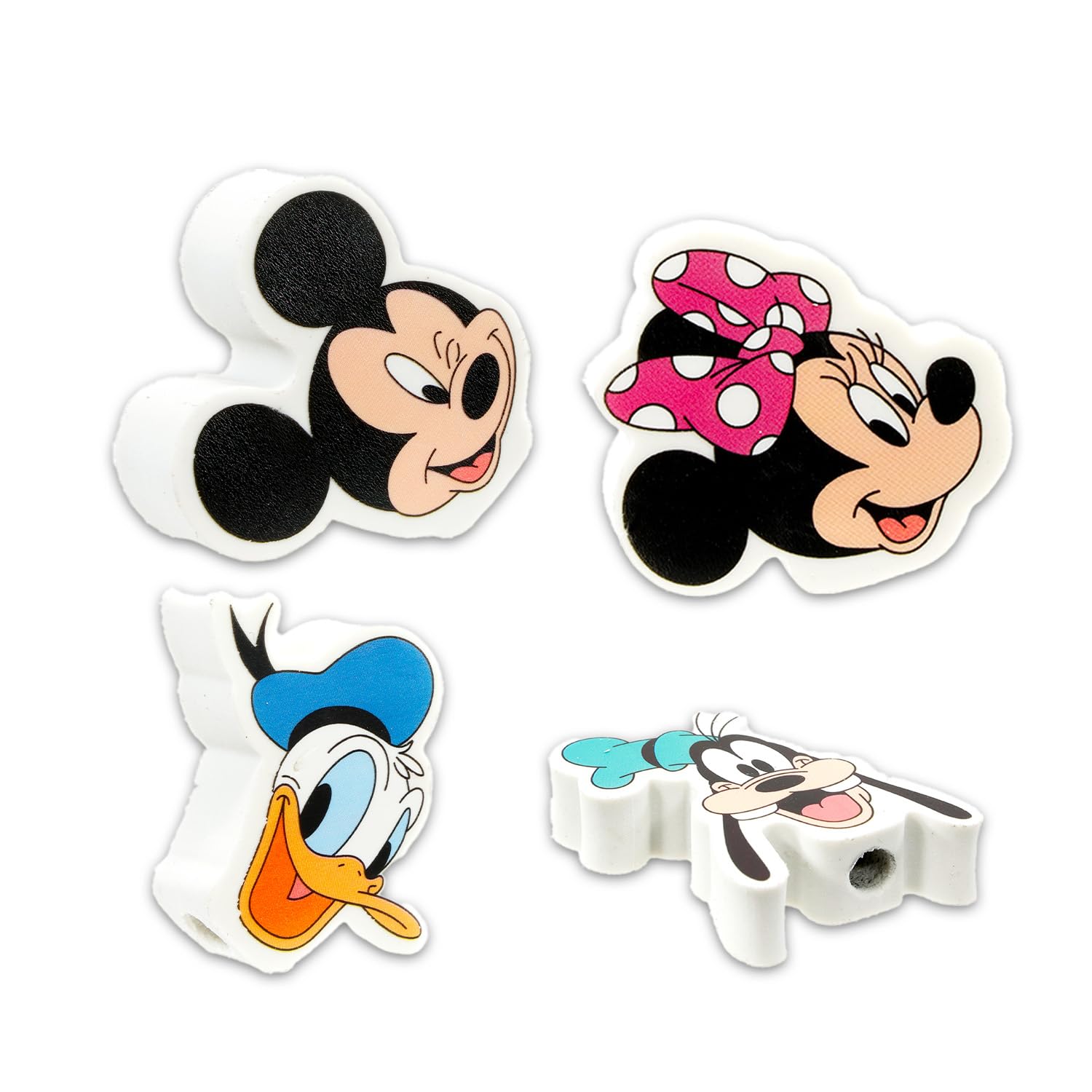 Mickey und Minnie, Druckbleistifte und Radiergummis, Partyzubehör, Großpackung, 20 Bleistifte und 8 Radiergummis für Geschenktüten, Geschenktüten, Klassenzimmerpreise und mehr, Disney Partyzubehör für | Mickey-Bleistift-Set mit 20 Bleistiften, 8 Radiergum