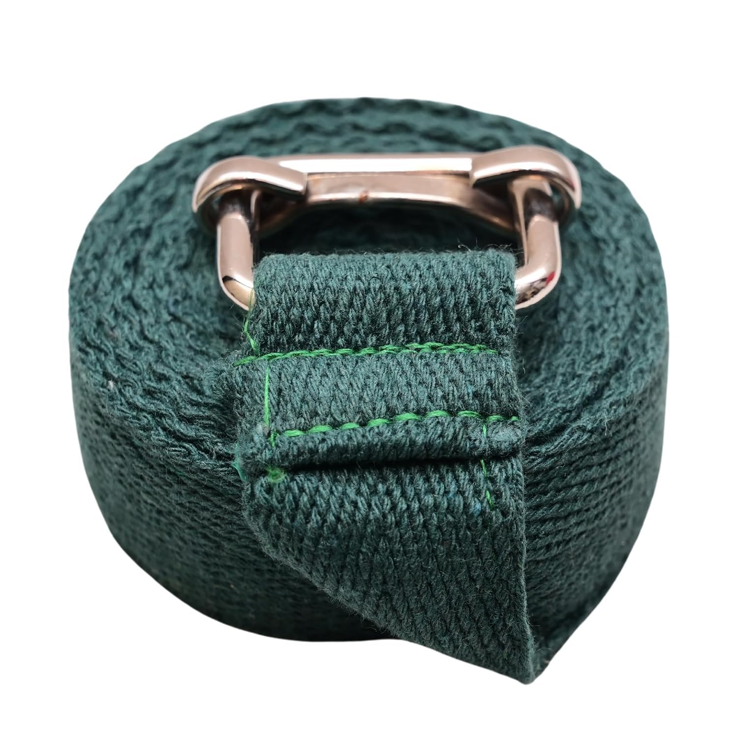 Yoga Strap Belt 4 Meter Military Green 100% Cotton | Flexible Stretching Support for Yoga & Workouts-image-2