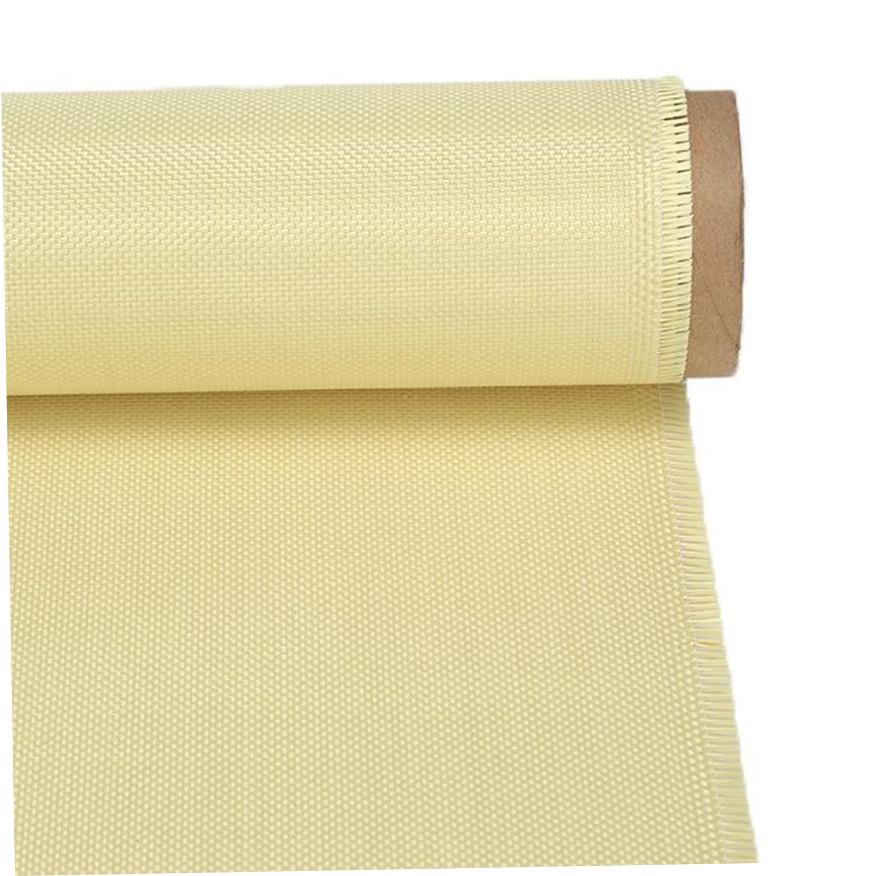 Kevlar -Stoff, 1MX1M gefaltet 1500D Kevlar Blatt 220 g Aramid Normalgeschnitten geschnittenem resistentem, gelbem Stoff mit hoher Festigkeit