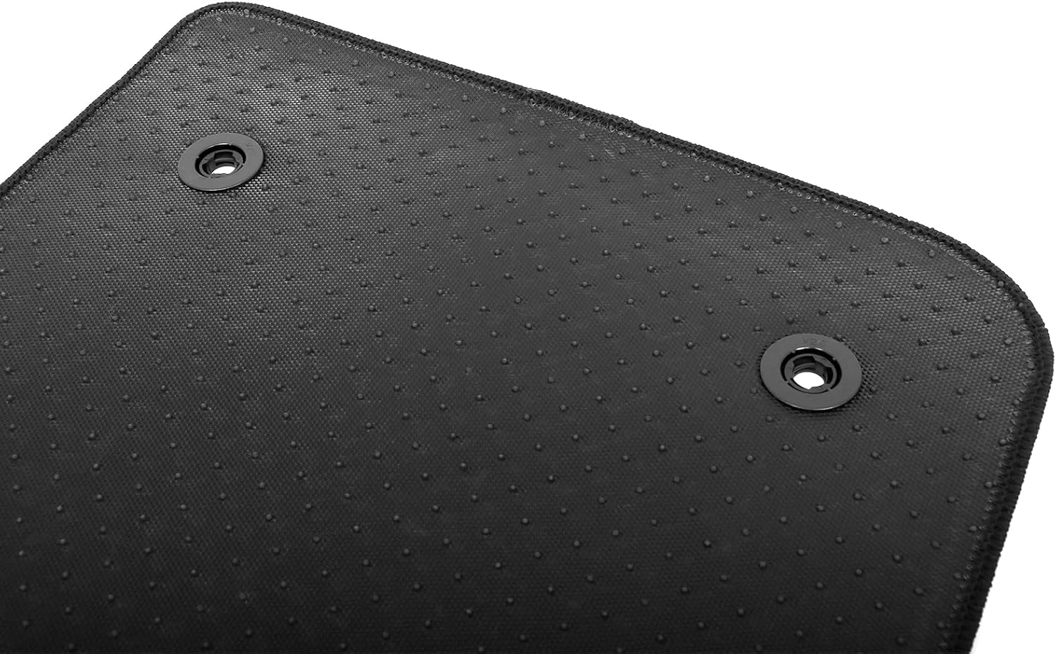 IKON MOTORSPORTS, Nylon Car Floor Mats Compatible with 2019-2025 Cadillac XT4 4DR, OE Style Black Driver Passenger Car Carpets, Front Rear 4PCS Full Set