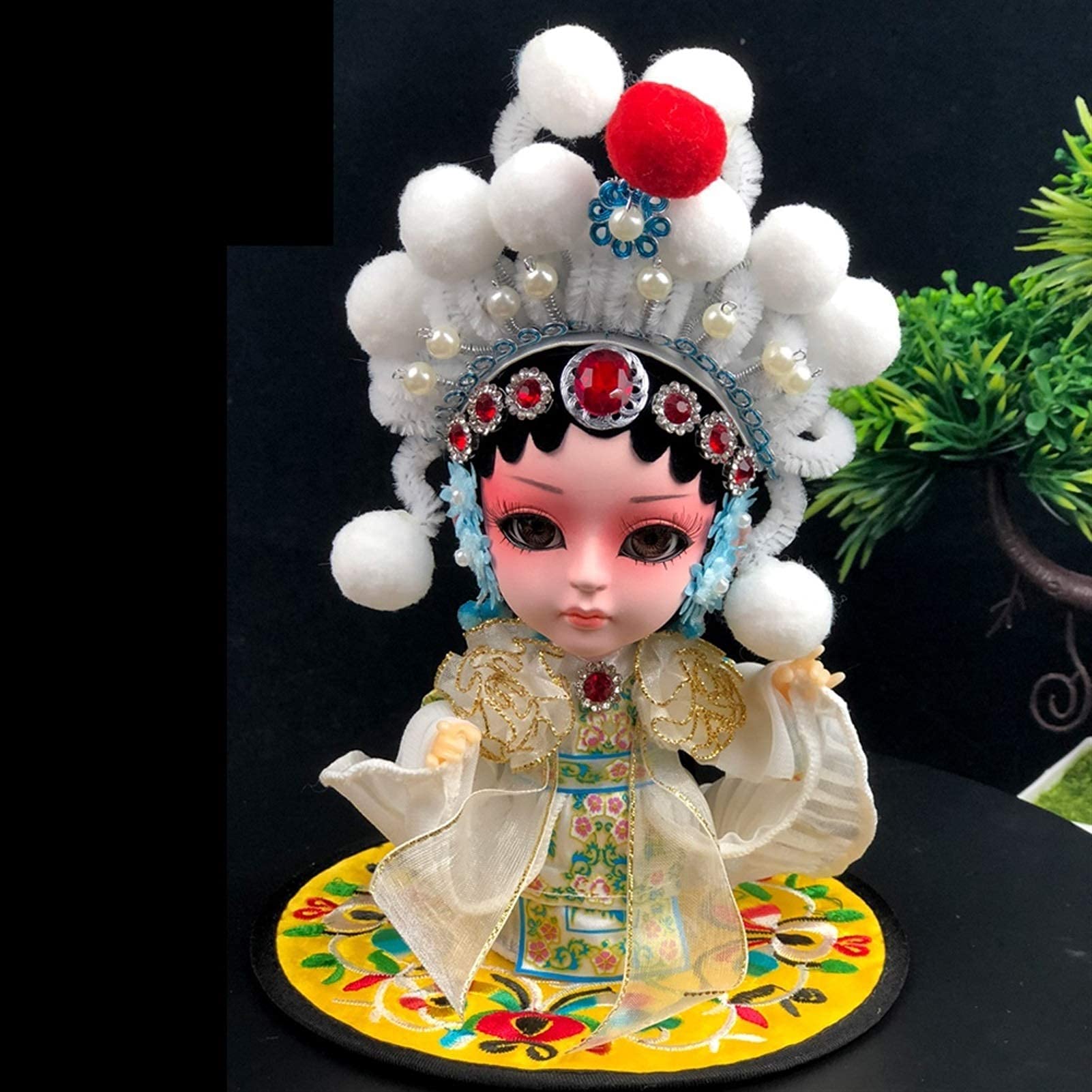 Amazon.co.jp: デスクトップの装飾品、中国風の京劇のキャラクター 