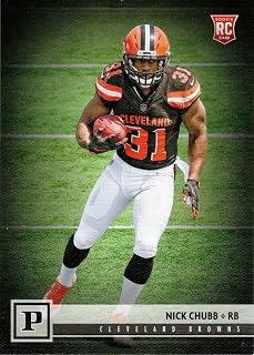 2018 Panini Football #316 Nick Chubb Rookie Card