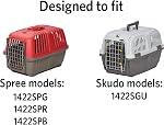 Midwest Homes for Pets 40822-F Pet Bed for Dog Carrier & Travel Carrier, White, 22"