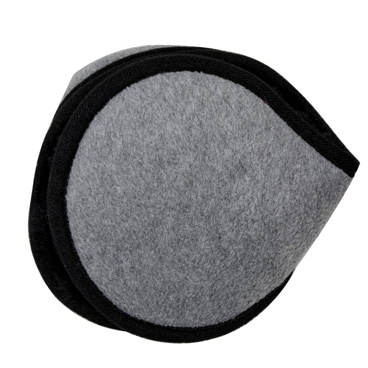 Winter Men Earmuffs, Big Size Foldable Polar Fleece Ear Warmers Women Adjustable Ear Muffs for Outdoor Activities (Light Grey)