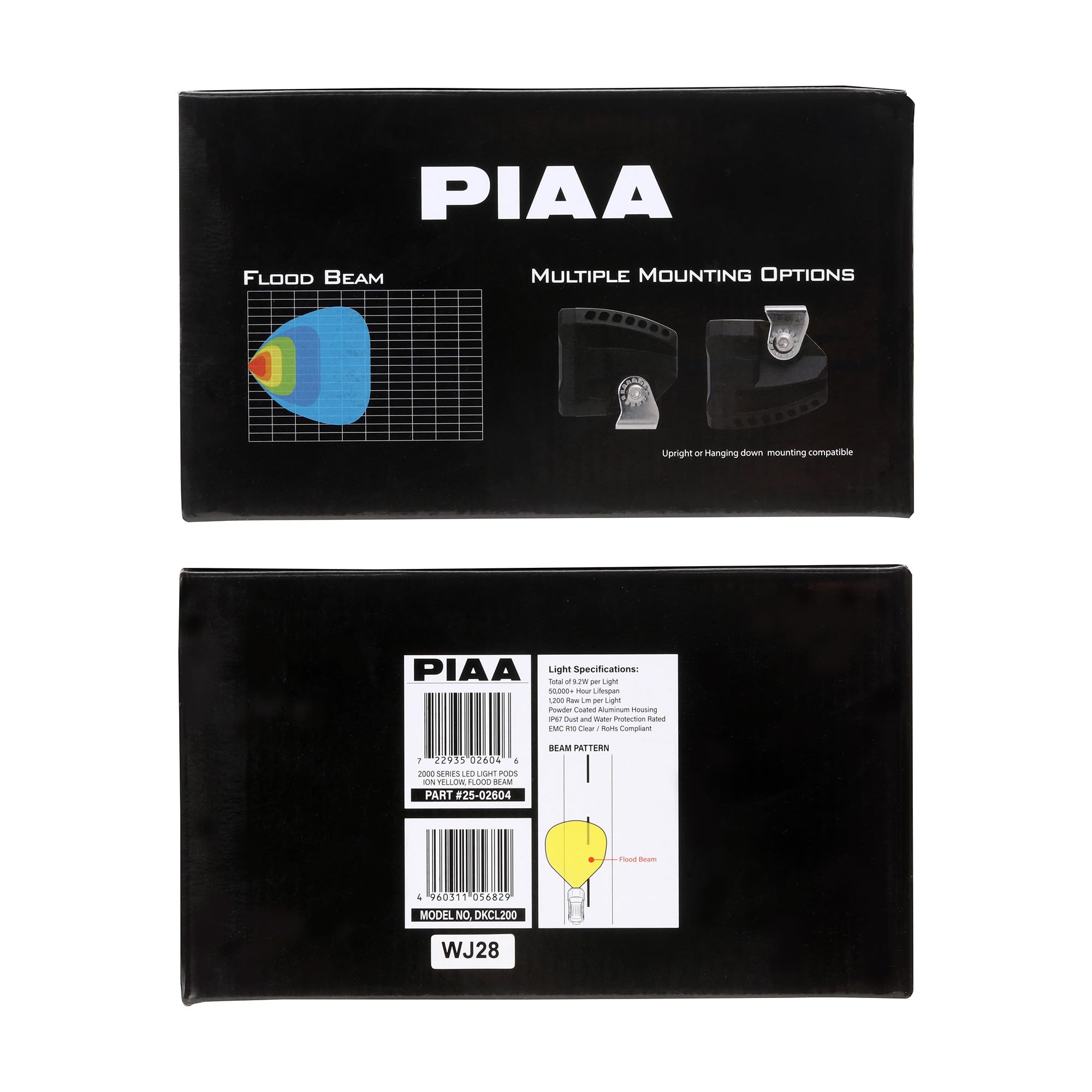 PIAAイオンイエロー2000LIGHT PODS、FLOOD配光DKCL200 Amazon.com: PIAA DKCL200 2000 Series Auxiliary Lamps 3 inch