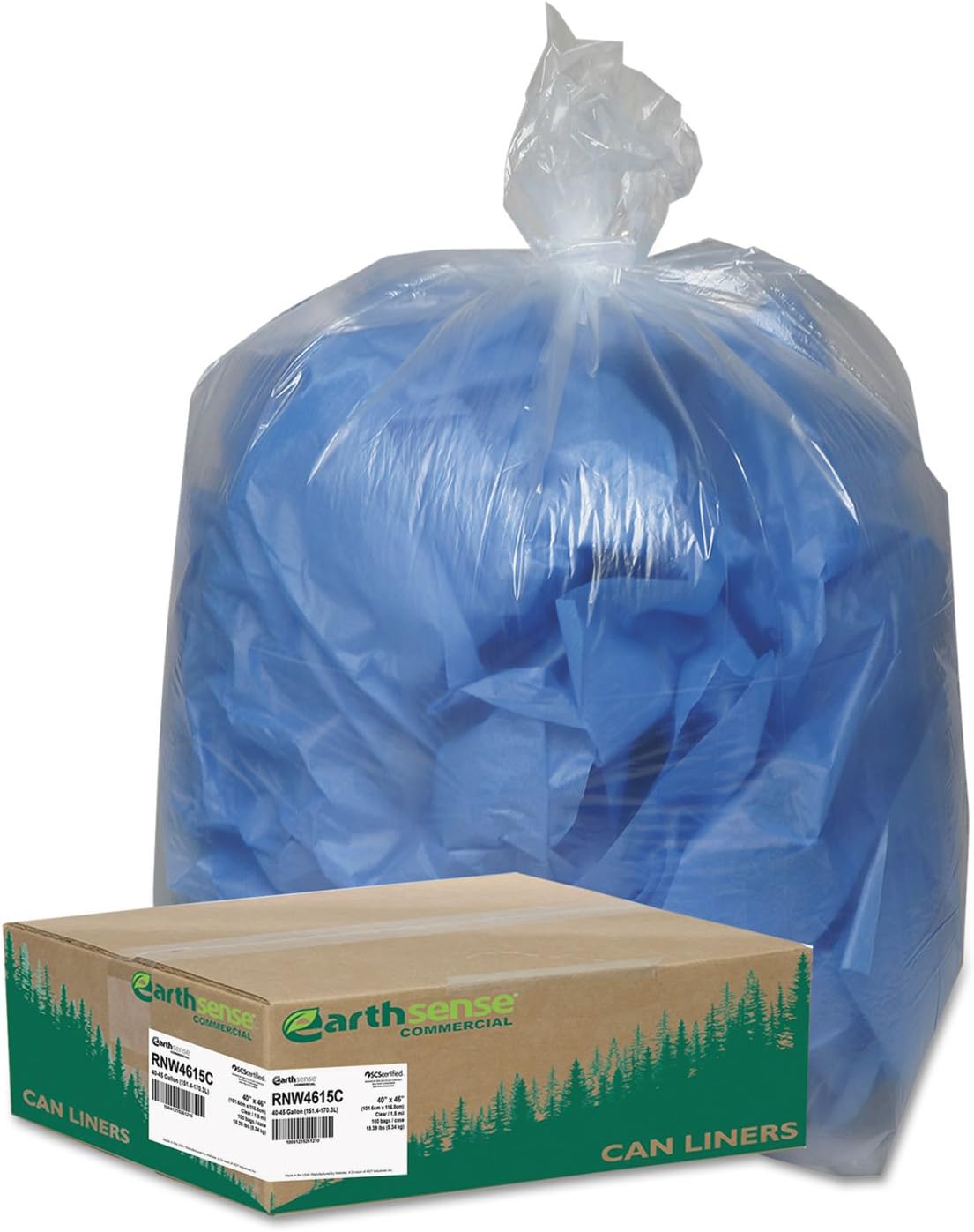 WBIRNW4615C - EarthSense Coreless Heavy-Duty Can Liners