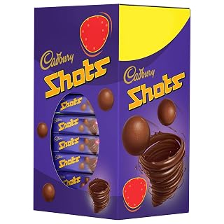 Cadbury Dairy Milk Chocolate Shots, 208.8Gm Carton (58 Units) - (Pack of 4)