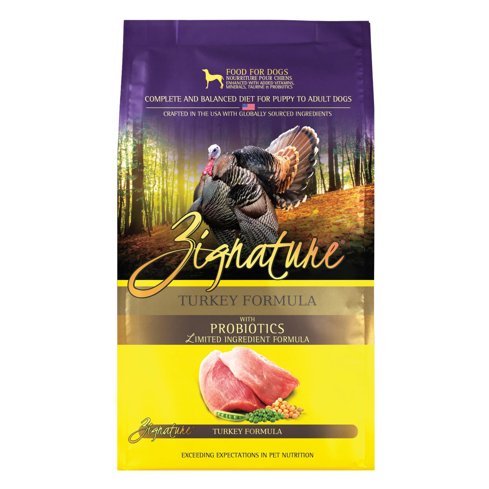 Zignature Turkey Dry Dog Food, 13,5-Pound by Zignature