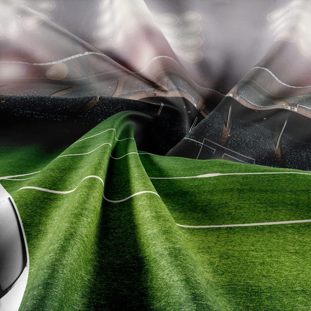 Soccer Stadium Landscape Polyester Wall Tapestry 40x60 Inch