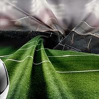 Vista 6 de Tapiz de decoración de fútbol, tapiz deportivo de fútbol para colgar en la pared para dormitorio de niños, tapiz pequeño, manta para póster