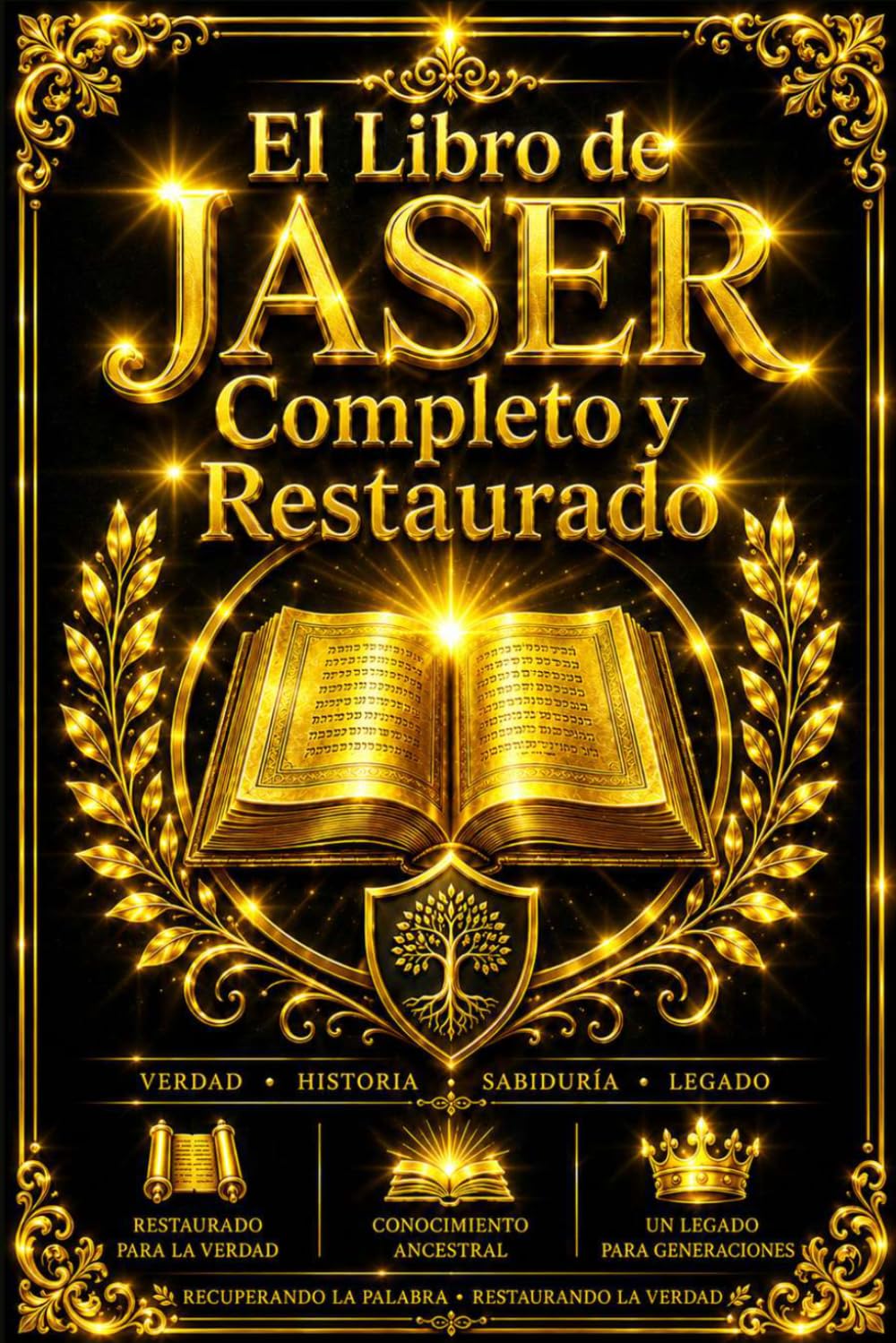 El Libro de Jaser Completo y Restaurado : La Antigua Crónica Sagrada de los Patriarcas y los Orígenes del Mundo – Relatos Perdidos de la Creación, el ... con Tradiciones Hebreas Antiguas, Comentarios