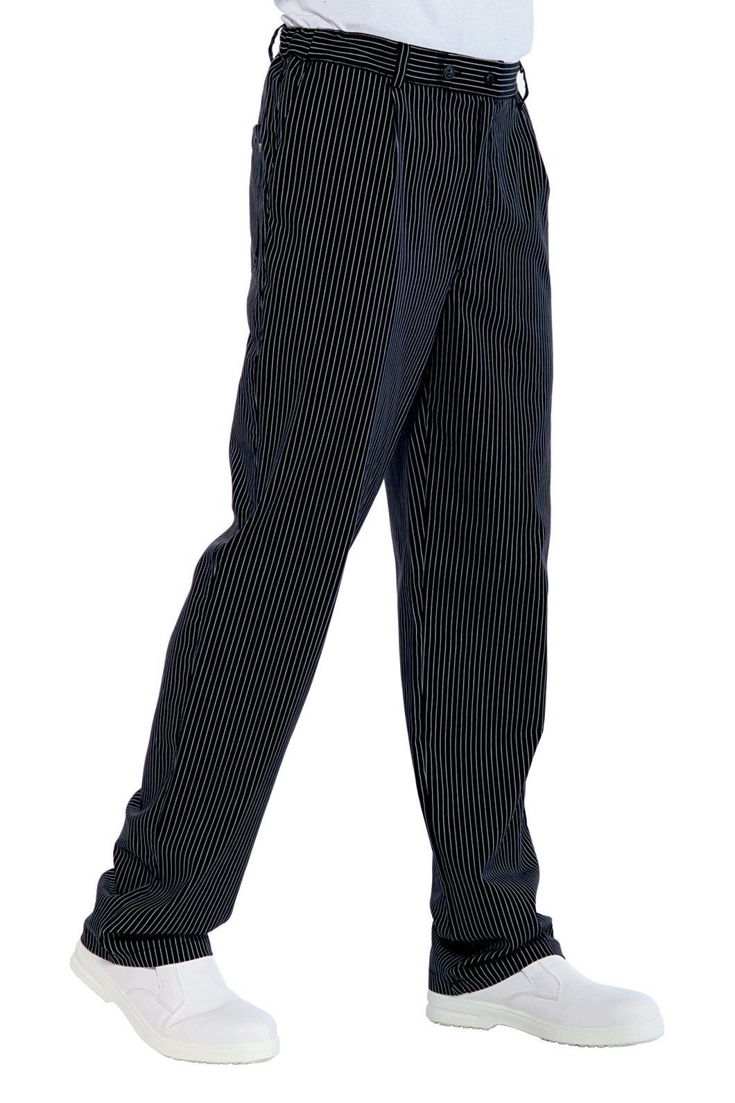 Isacco Pantalone Cuoco - Isacco Vienna Nero, Vienna Nero, XXL, 65% Poliestere 35% Cotone