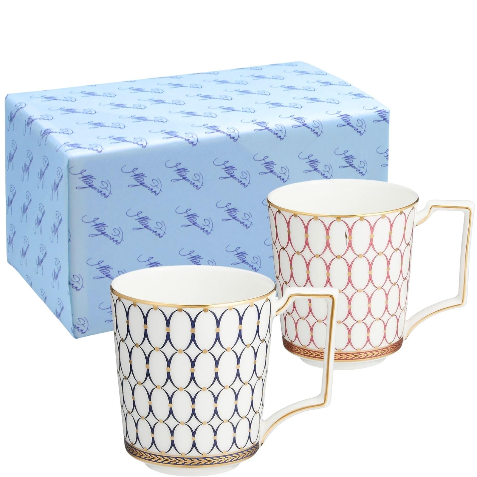 ☆新品未使用☆ ルネッサンスゴールドダイニングセット 新品未使用・箱付】WEDGWOOD ルネッサンスゴールド&レッド 2客