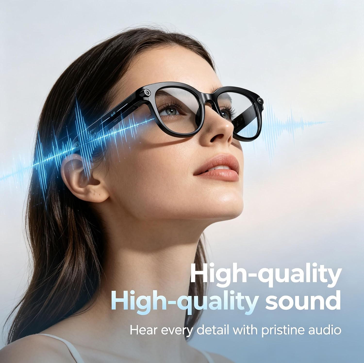 AI Smart Glasses with Camera, POV Vlog, Translator & 3 Lenses